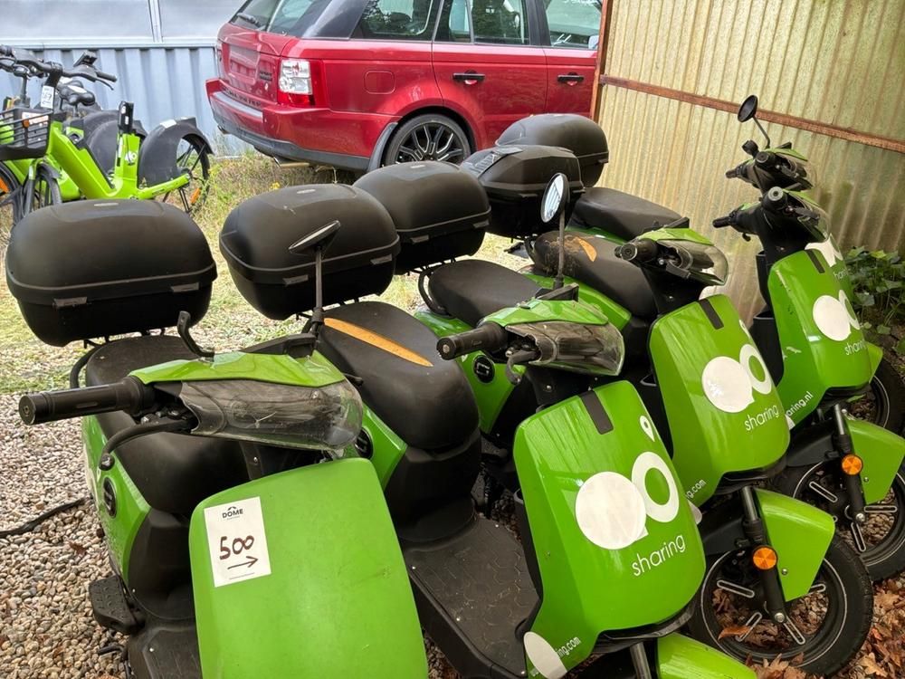 Super SOCO CUx electric fixer upper scooters (5x)