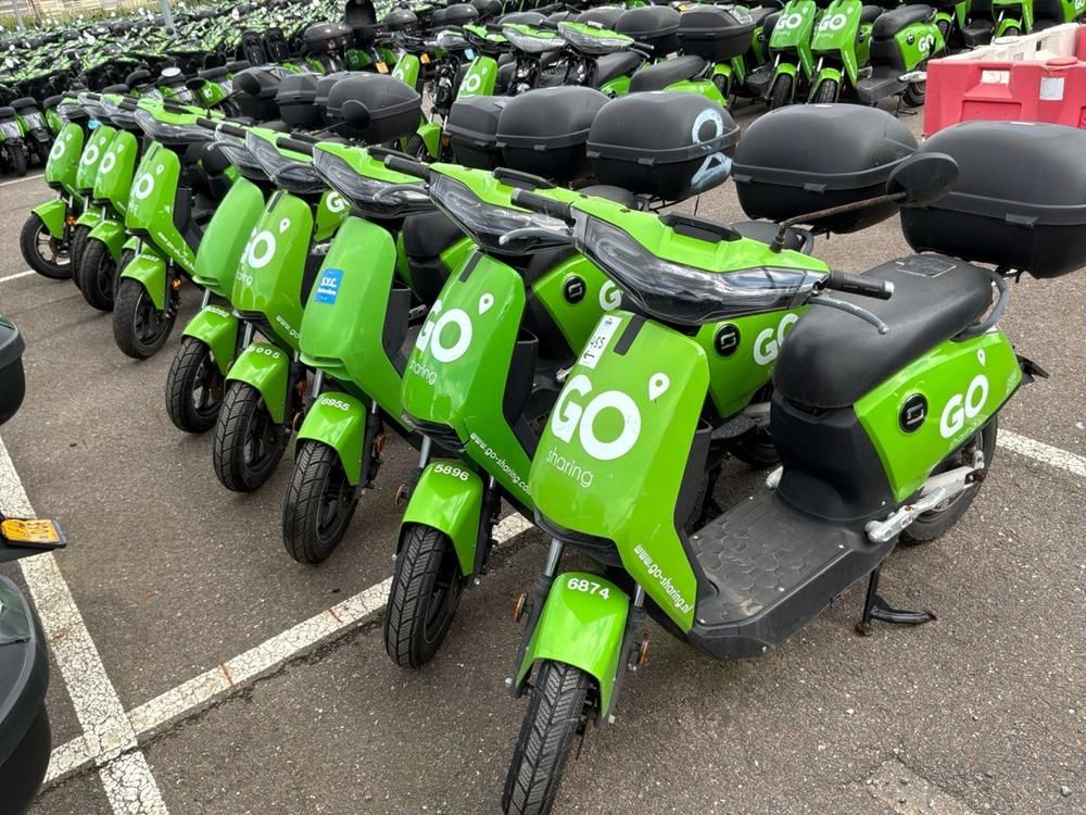 Super SOCO CUx electric fixer upper scooters (10x)