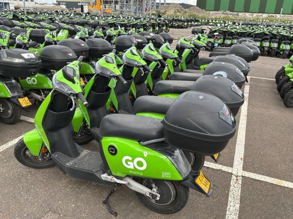 Super SOCO CUx electric fixer upper scooters (10x)