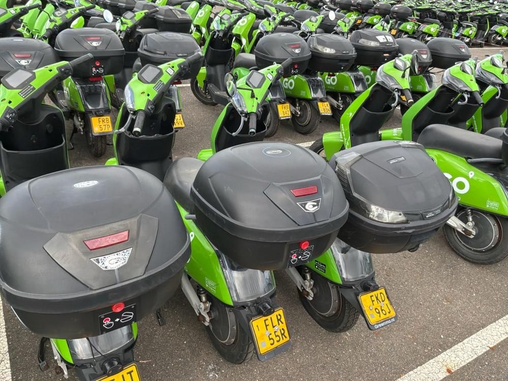 Super SOCO CUx electric fixer upper scooters (10x)