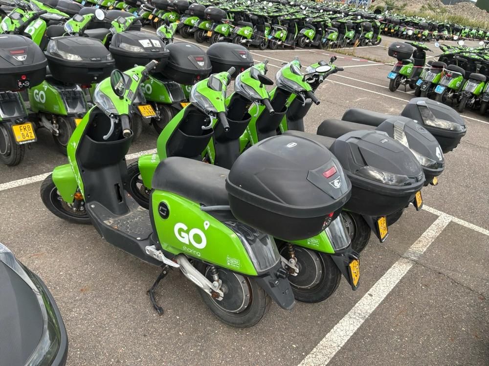 Super SOCO CUx electric fixer upper scooters (10x)