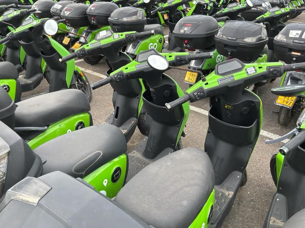 Super SOCO CUx electric fixer upper scooters (10x)
