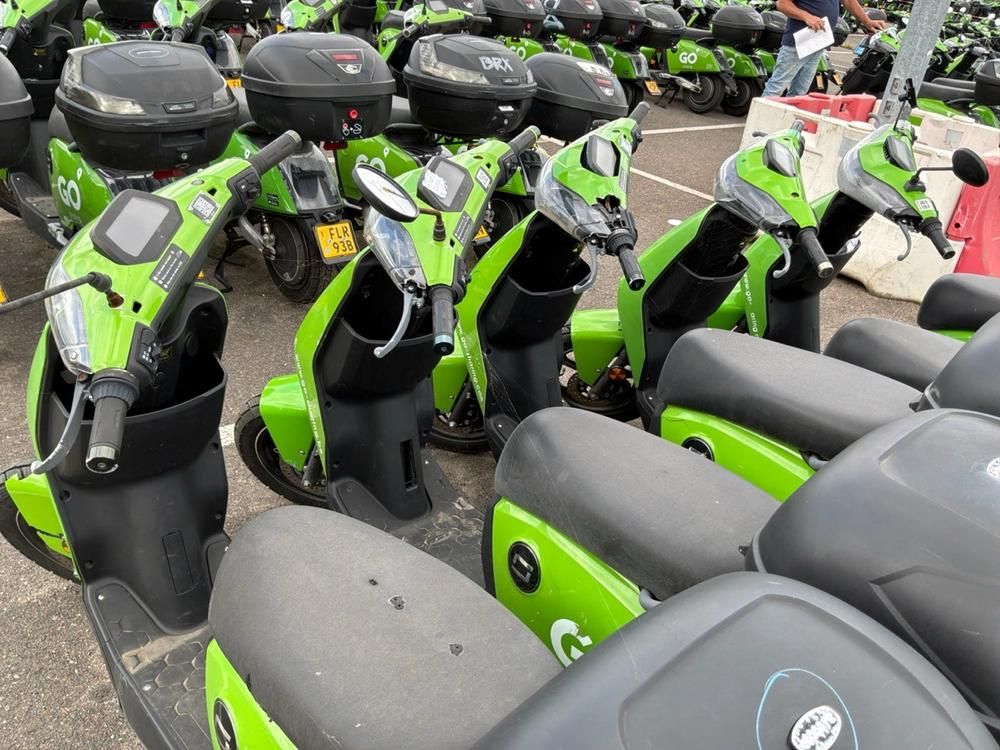 Super Soco CUx Elektrische opknap scooters (10x)