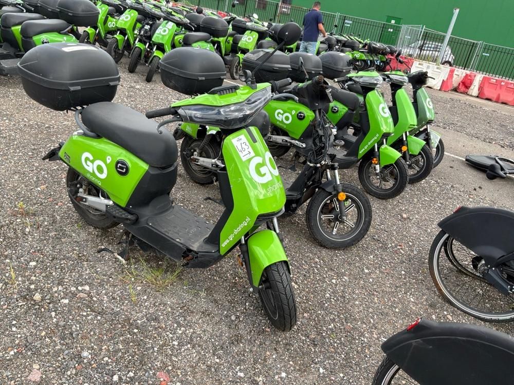 Super SOCO CUx electric salvage scooters (5x)