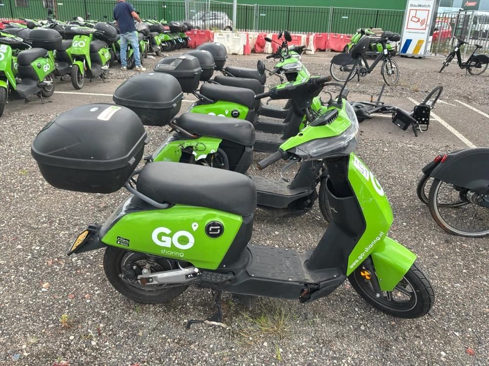 Super SOCO CUx electric salvage scooters (5x)