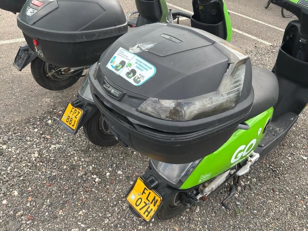 Super SOCO CUx electric salvage scooters (5x)