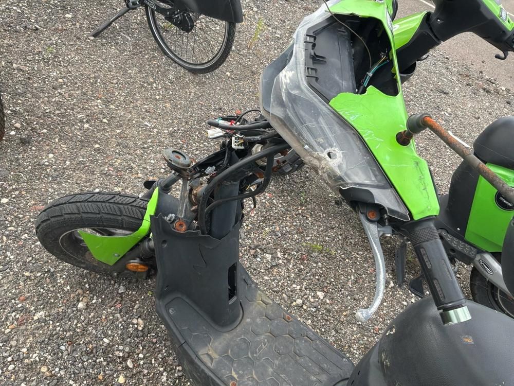 Super SOCO CUx electric salvage scooters (5x)