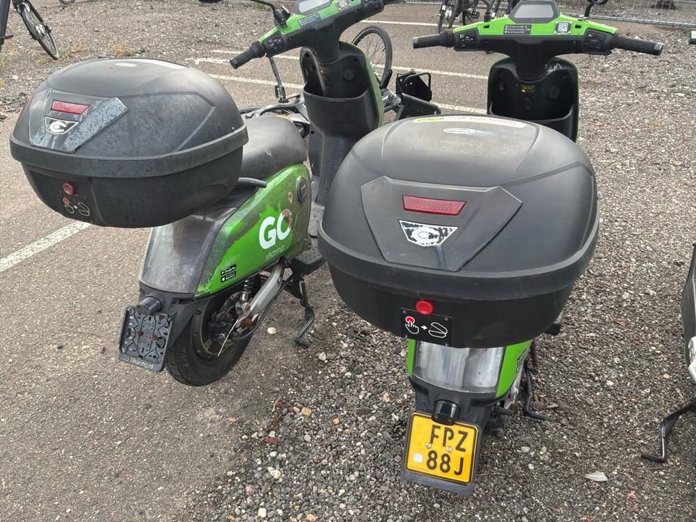 Super SOCO CUx electric salvage scooters (5x)