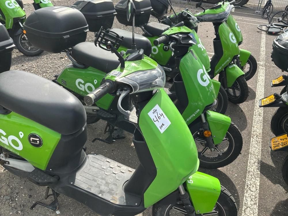 Super SOCO CUx electric salvage scooters (10x)