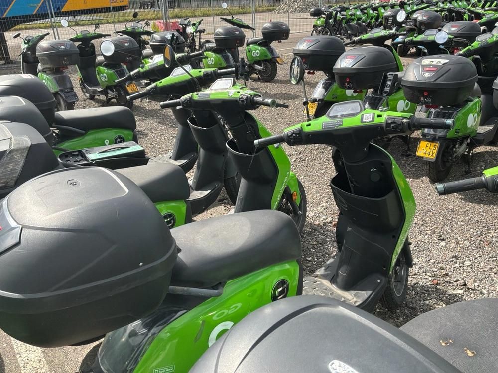 Super SOCO CUx electric salvage scooters (10x)