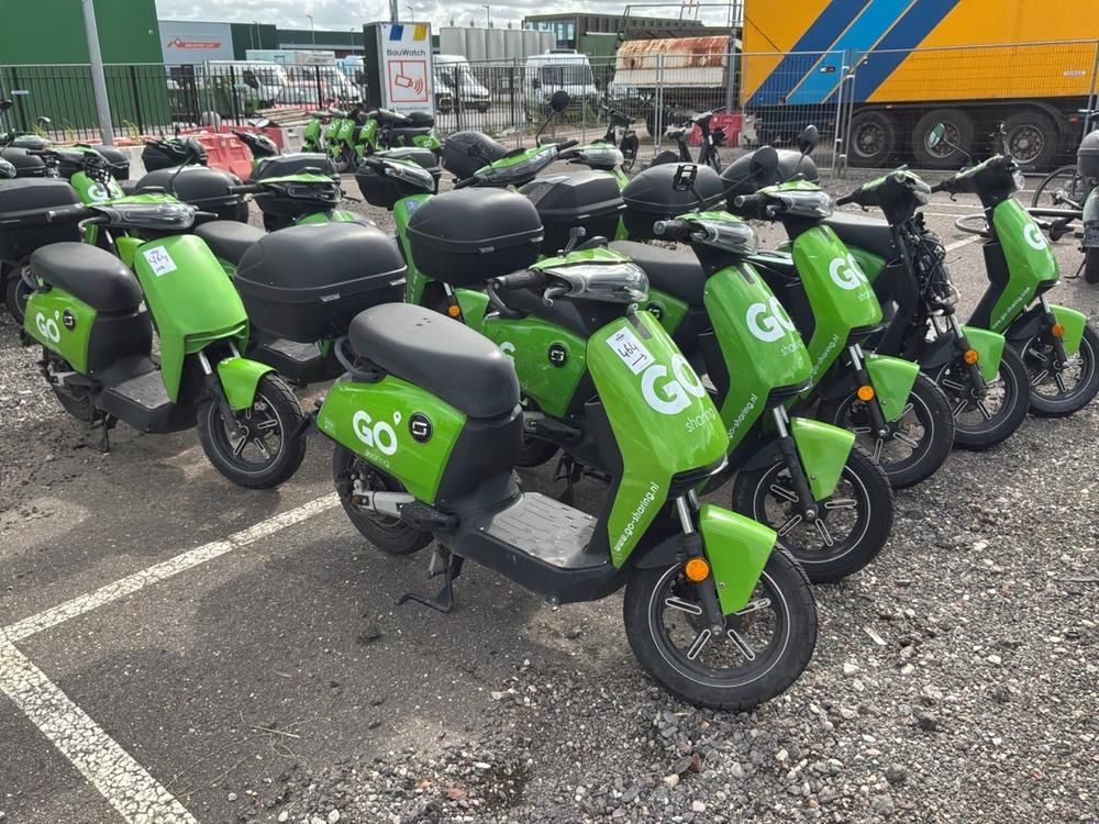 Super SOCO CUx electric salvage scooters (10x)