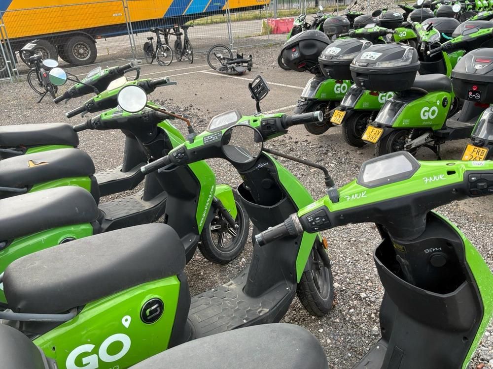 Super SOCO CUx electric salvage scooters (10x)