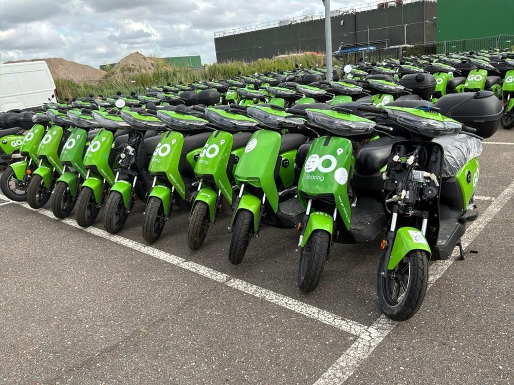 Super SOCO CUx electric salvage scooters (10x)