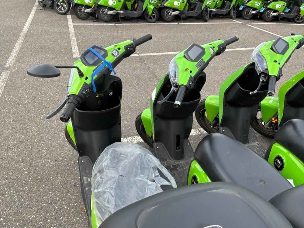 Super SOCO CUx electric salvage scooters (10x)