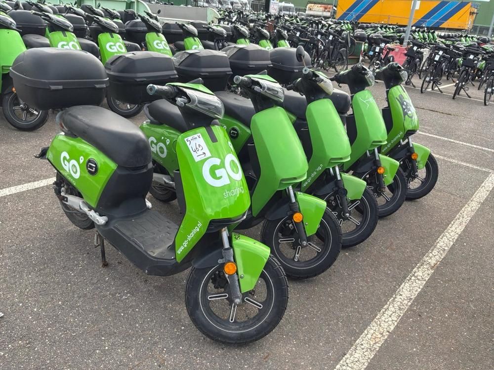 Super SOCO CUx electric fixer upper scooters (5x)