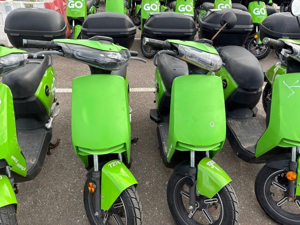 Super SOCO CUx electric fixer upper scooters (5x)