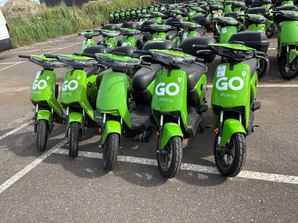 Super SOCO CUx electric fixer upper scooters (5x)