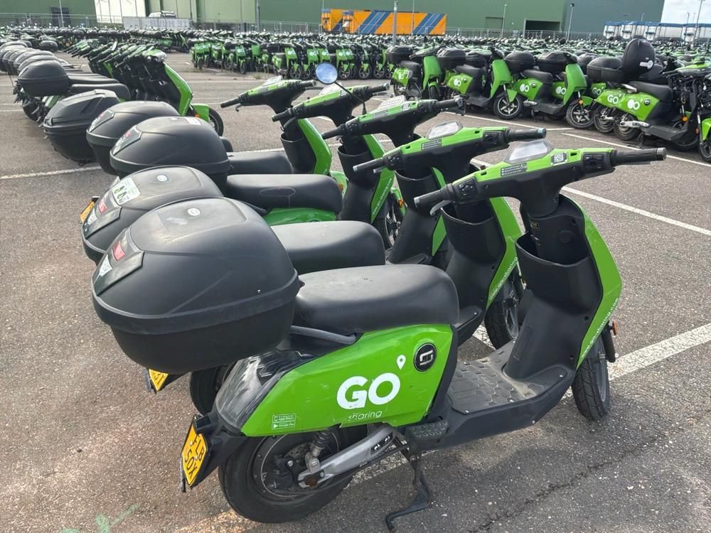 Super SOCO CUx electric fixer upper scooters (5x)