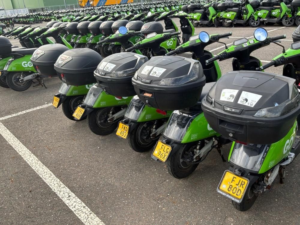 Super SOCO CUx electric fixer upper scooters (5x)