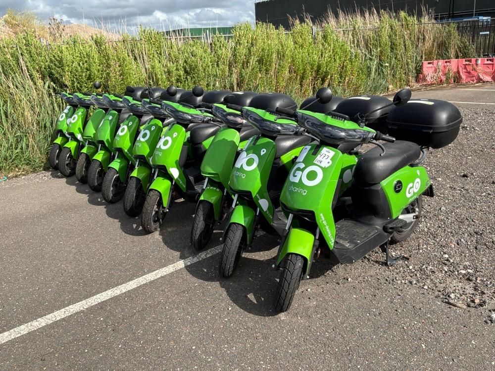 Super SOCO CUx electric fixer upper scooters (10x)