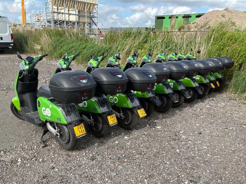 Super SOCO CUx electric fixer upper scooters (10x)
