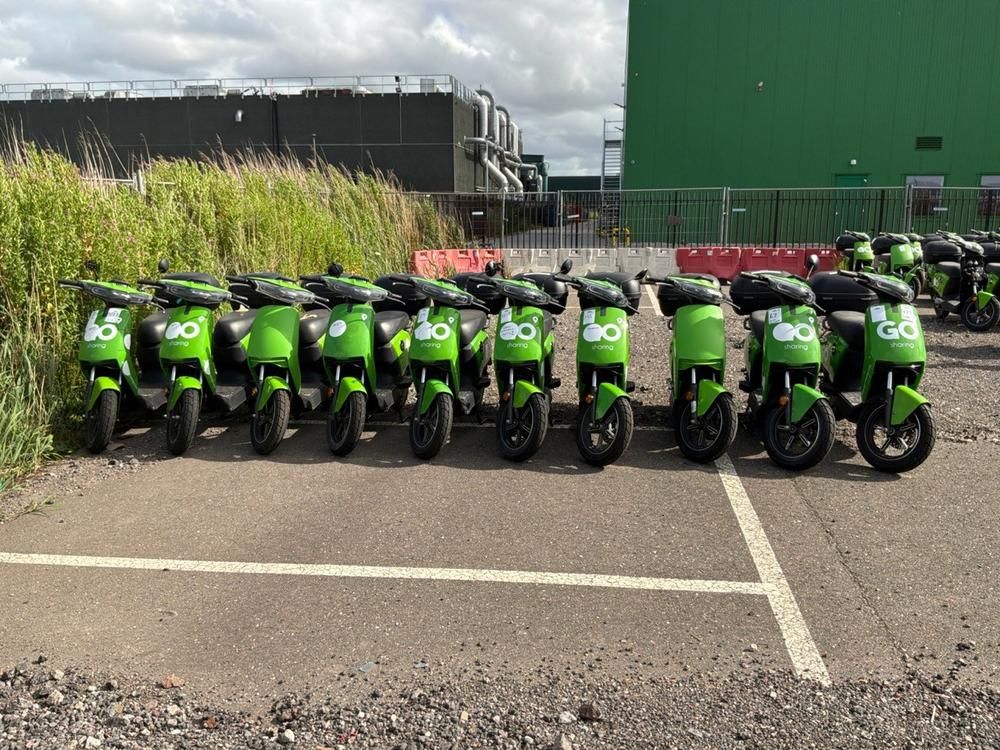 Super SOCO CUx electric fixer upper scooters (10x)
