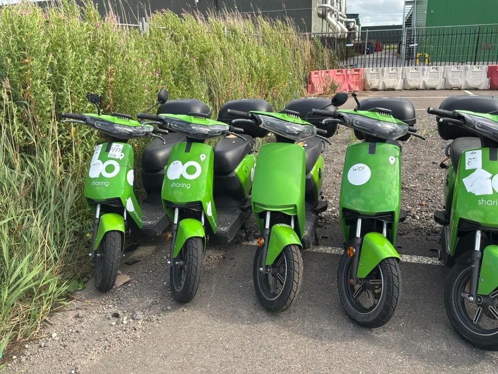 Super SOCO CUx electric fixer upper scooters (10x)