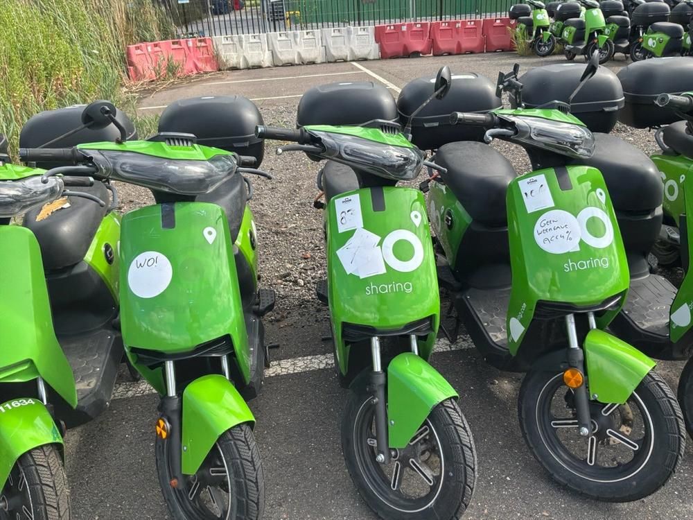 Super SOCO CUx electric fixer upper scooters (10x)