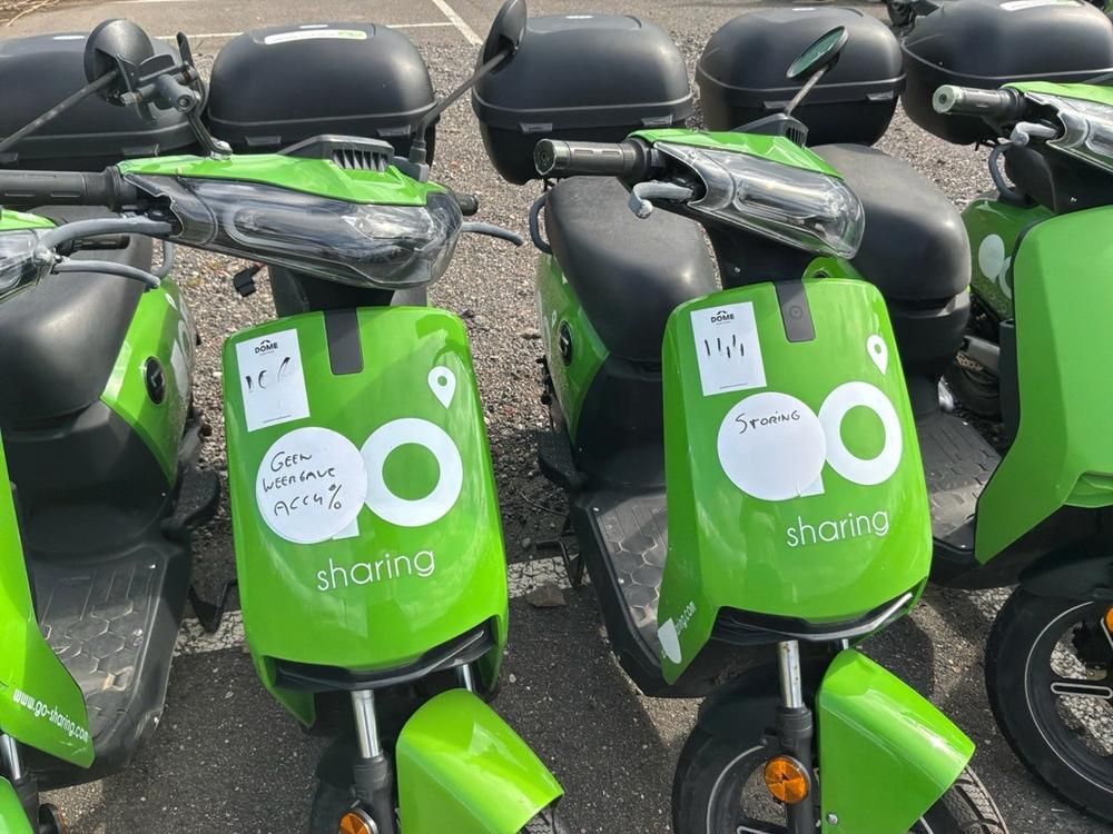 Super SOCO CUx electric fixer upper scooters (10x)