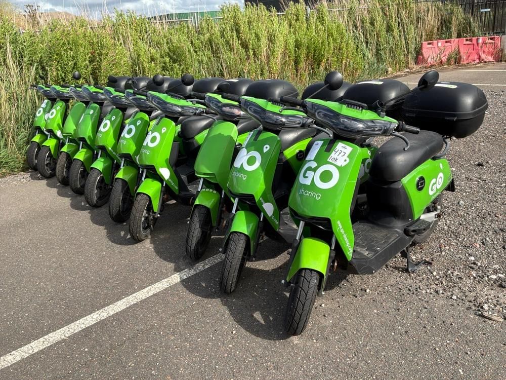 Super SOCO CUx electric fixer upper scooters (10x)