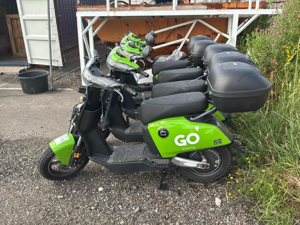 Super SOCO CUx electric salvage scooters (5x)
