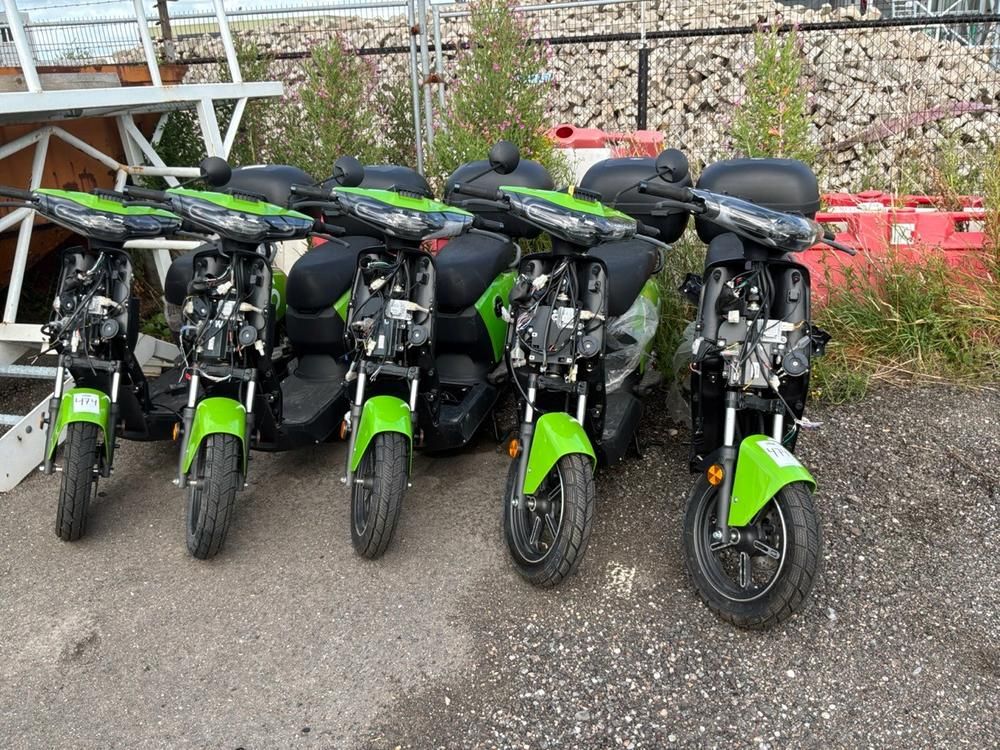 Super SOCO CUx electric salvage scooters (5x)