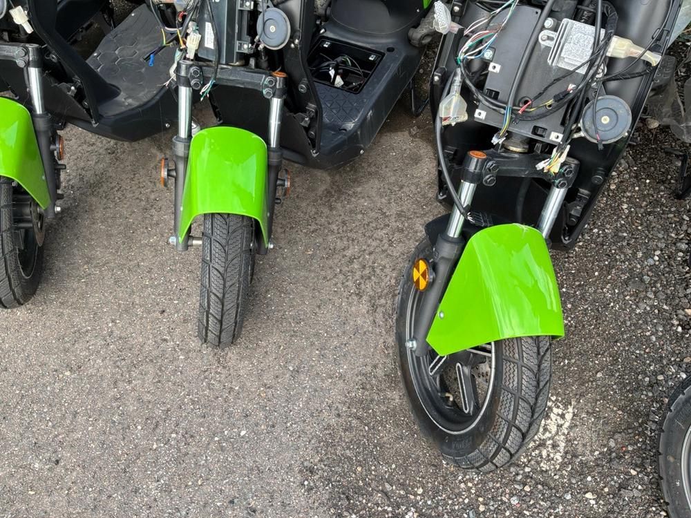 Super SOCO CUx electric salvage scooters (5x)