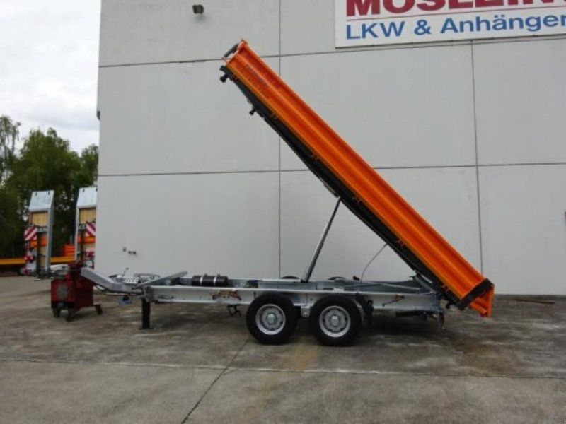 Möslein TTD13- BA Orange 13 t Tandem Kipper Tiefladermit