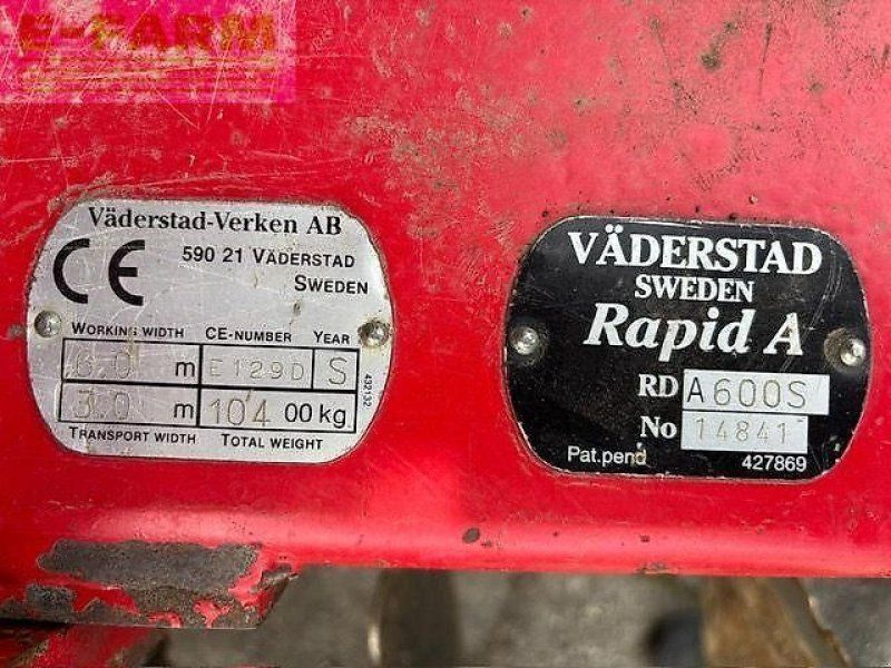 Väderstad rapid 600s