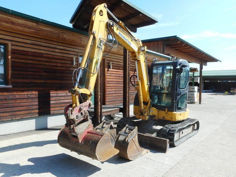 Komatsu PC45-MR ( 4.900kg ) POWERTILT + 3 Löffel