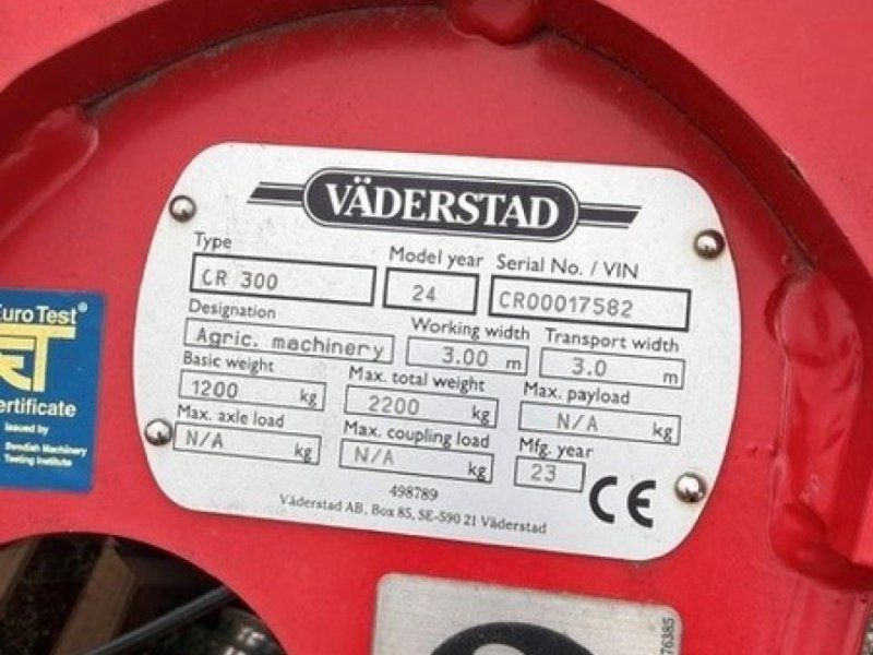 Väderstad CARRIER CA 300