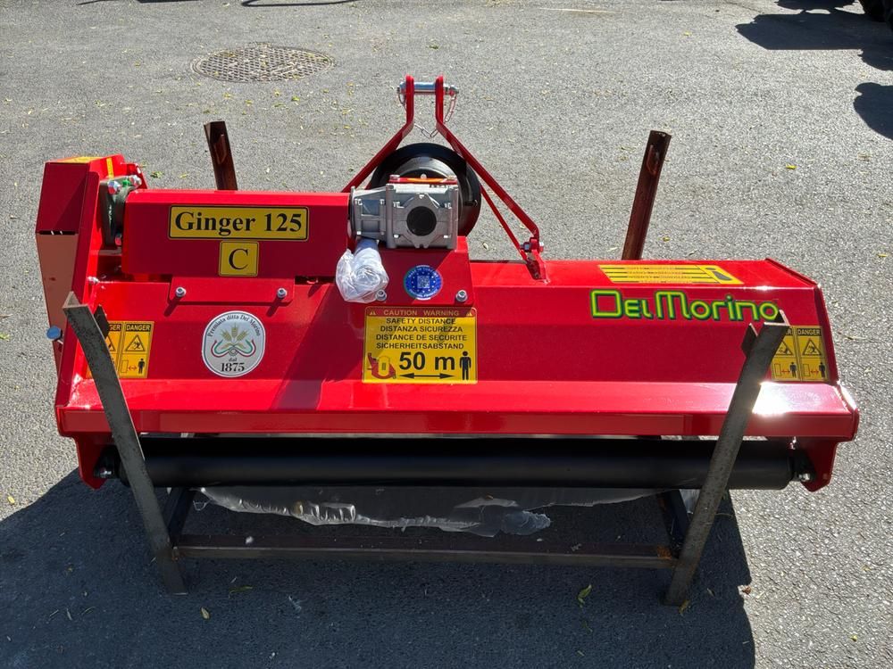 2025 Del Morino Ginger 125 Schlegelmäher für Minitraktor
