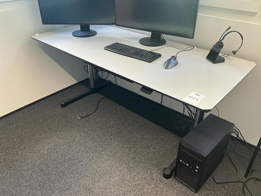 2023 USM Haller Kitos M – höhenverstellbarer Schreibtisch