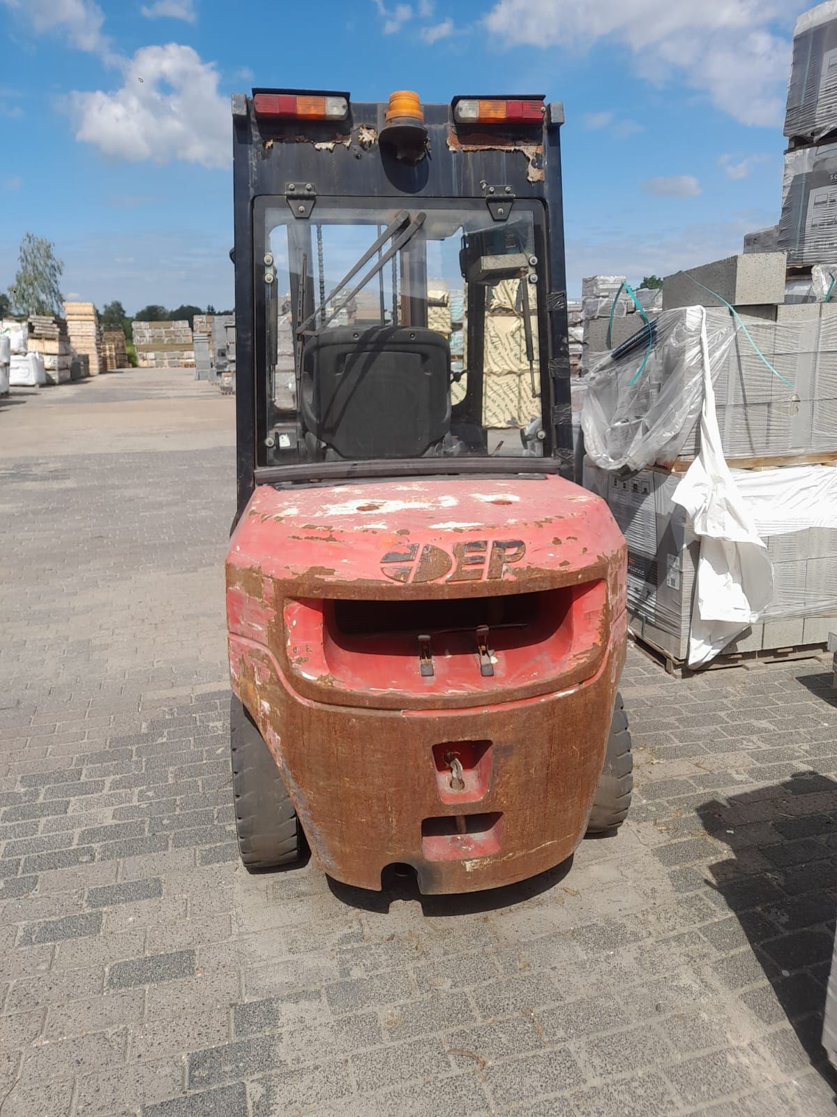 Diesel heftruck motor defect!