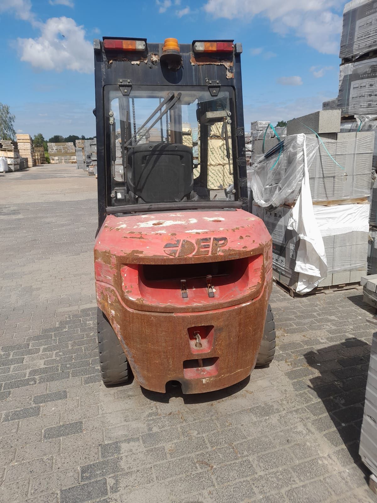 Diesel heftruck motor defect!