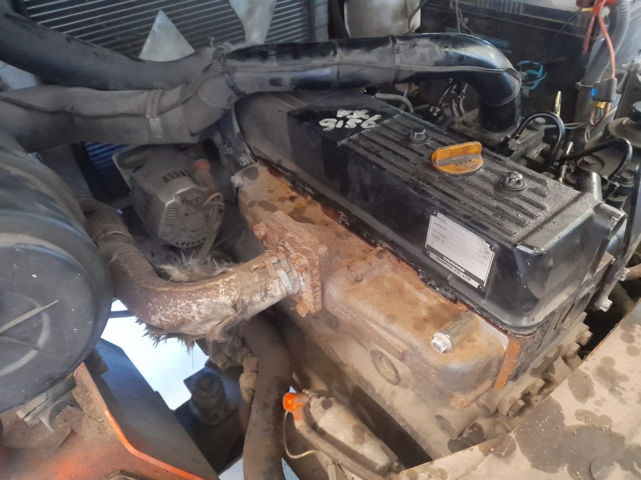 Diesel heftruck motor defect!