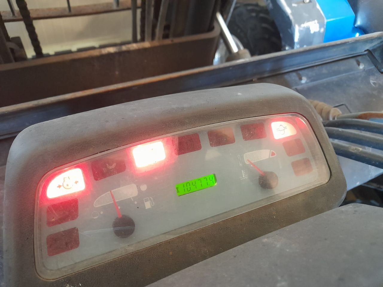 Diesel heftruck motor defect!