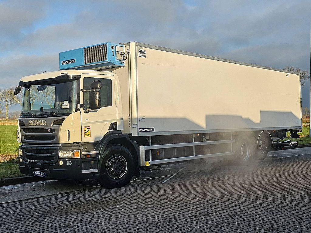 SCANIA P320 6x2*4 lamberet frigo