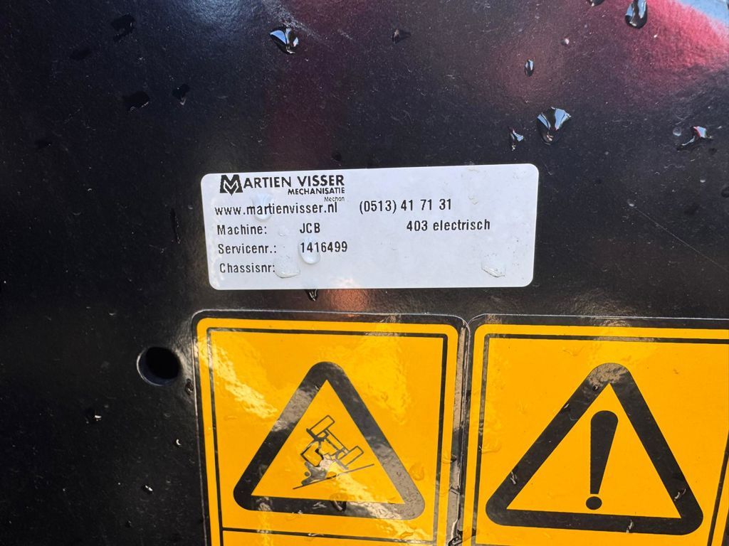 JCB 403e electrisch