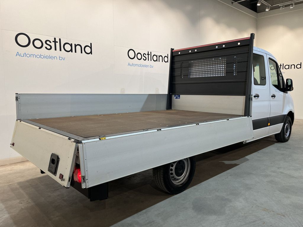 Mercedes-Benz Sprinter 317 CDI L3 RWD DC Dubbel Cabine Open Laadbak / Euro 6 / Trekhaak 3500 KG / Airco / Camera / CarPlay / Cruise Control Adap. / 6-Zits /