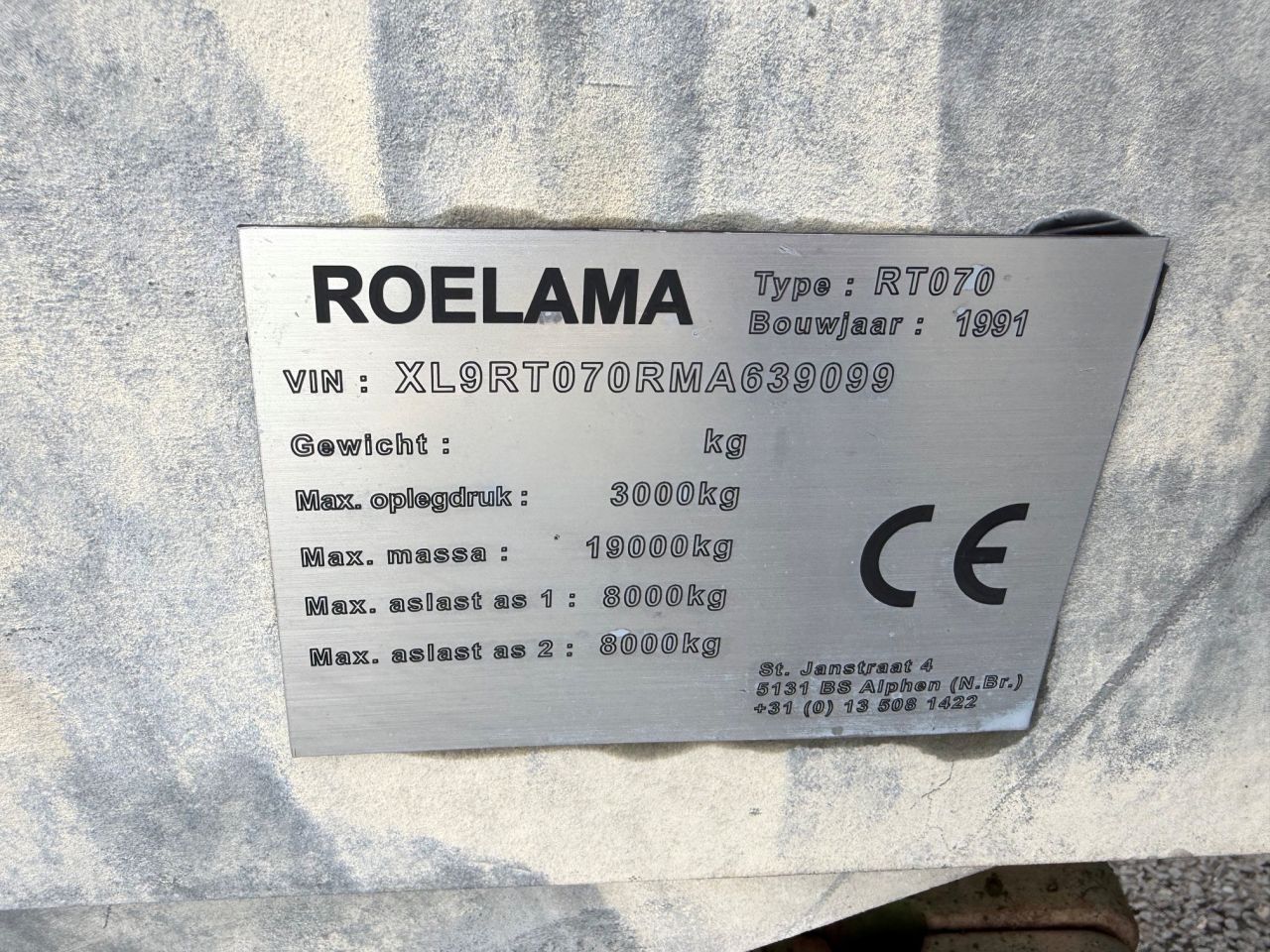 Roelama Mesttank 7000L + Bemester