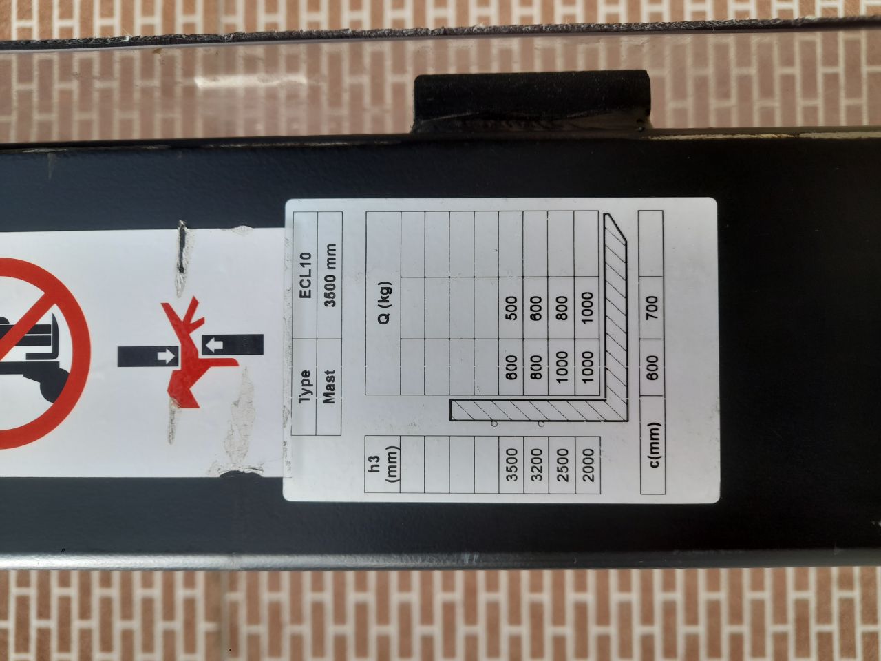 Papro stapelaar 3.5 meter hefhoogte
