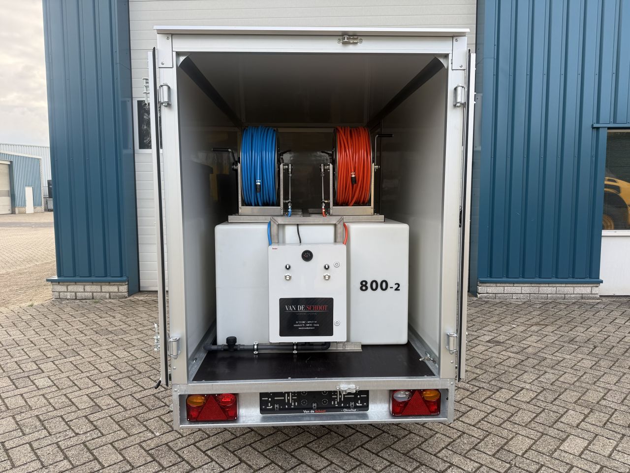 Telewash / Tuckerpole Systeem Aanhanger