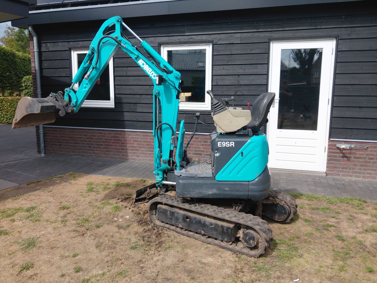 Minigraver Kobelco SK09SR / Minikraan / Graafmachine